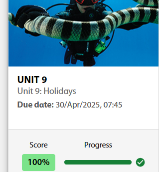 UNIT 9 [Holidays]