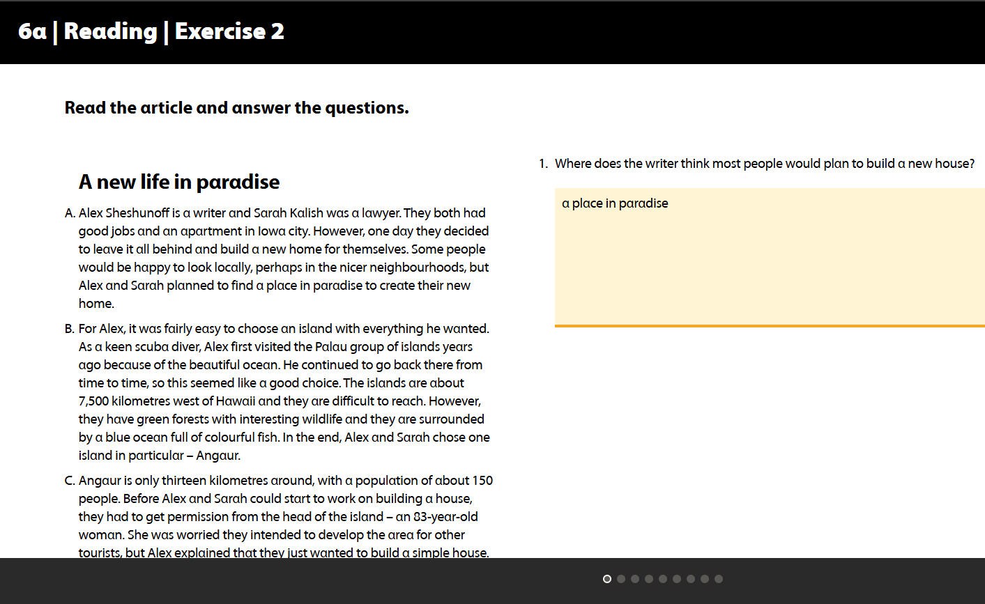 UNIT 6 [Stages in life]