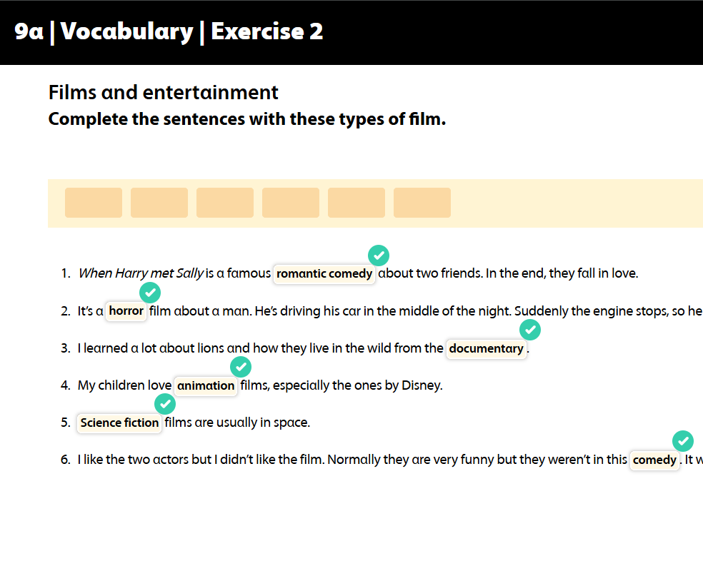 UNIT 9 [Entertainment]