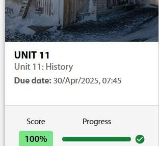 UNIT 11 [History]