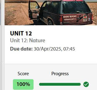 UNIT 12 [Nature]