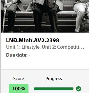 UNIT 1 [Lifestyle]