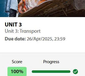 UNIT 3 [Transport]