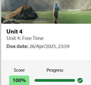 UNIT 4 [Free time]