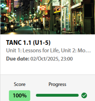 Unit 1: Lessons for Life