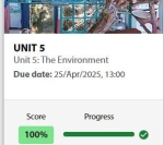 UNIT 5 [The environment]