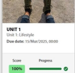 UNIT 1 [Lifestyle]