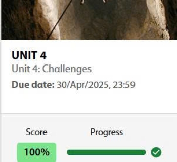 UNIT 4 [Challenges]