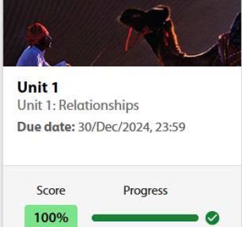 UNIT 1 [Relationships]