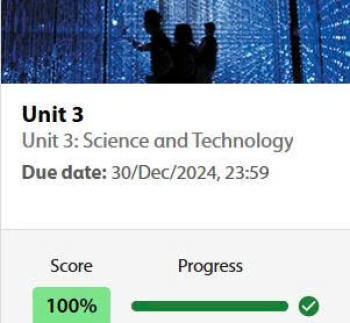 UNIT 3 [Science and technology]