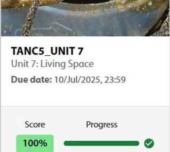 UNIT 7 [Living space]