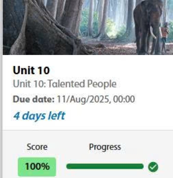 UNIT 10 [Talented people]