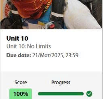 UNIT 10 [No limits]